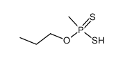 methyl-phosphonodithioic acid O-propyl ester结构式