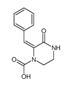 2-benzyliden-3-oxo-piperazine-1-carboxylic acid结构式