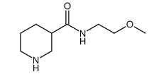 N-(2-methoxyethyl)piperidine-3-carboxamide图片