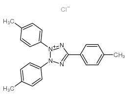 2,3,5-三(4-甲苯基)氯化四氮唑结构式