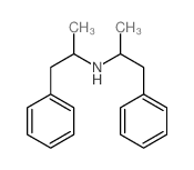 Benzeneethanamine, a-methyl-N-(1-methyl-2-phenylethyl)- Structure