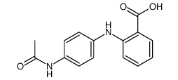 N-(4-acetylamino-phenyl)-anthranilic acid Structure