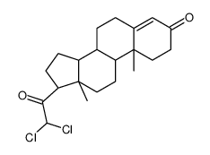 21,21-dichloroprogesterone structure