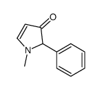 1-methyl-2-phenyl-2H-pyrrol-3-one结构式