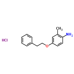 2-Methyl-4-(2-phenylethoxy)aniline hydrochloride (1:1) Structure