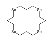 1,5,9,13-tetraselenacyclohexadecane Structure