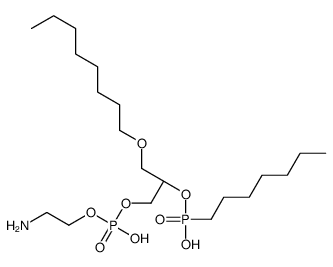 1-O-octyl-2-heptylphosphonylglycero-3-phosphoethanolamine picture