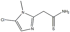 2-(5-chloro-1-methylimidazol-2-yl)ethanethioamide Structure