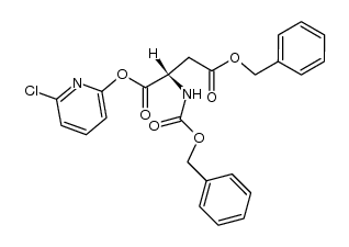 Z-Asp(OBzl)-OPyCl Structure