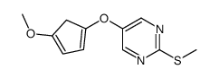 5-[(4-Methoxycyclopenta-1,3-dien-1-yl)oxy]-2-(Methylsulfanyl)pyrimidine picture