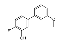 2-fluoro-5-(3-methoxyphenyl)phenol结构式