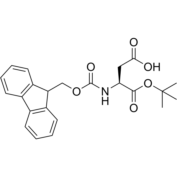 Fmoc-Asp-OtBu structure