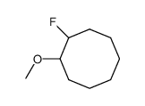 Cyclooctane, 1-fluoro-2-methoxy- (9CI)结构式