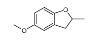 5-methoxy-2-methylcoumaran Structure