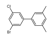 3-bromo-5-chloro-3',5'-dimethyl-1,1'-biphenyl结构式