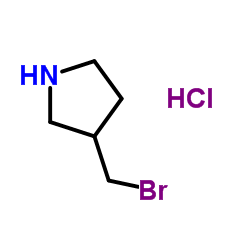 3-Bromomethyl-pyrrolidine hydrochloride structure