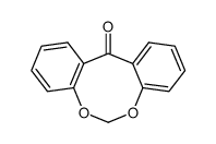 6H-12-oxodibenzo[d,g][1,3]-dioxocine结构式