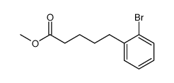 5-(2-Brom-phenyl)-pentansaeure-methylester Structure