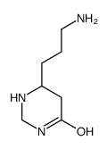 6-(3-aminopropyl)-1,3-diazacyclohexan-4-one Structure