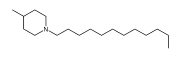 1-dodecyl-4-methylpiperidine Structure