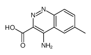 3-Cinnolinecarboxylicacid,4-amino-6-methyl-(9CI)结构式