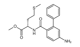 4-amino-2-phenylbenzoylmethionine methyl ester结构式