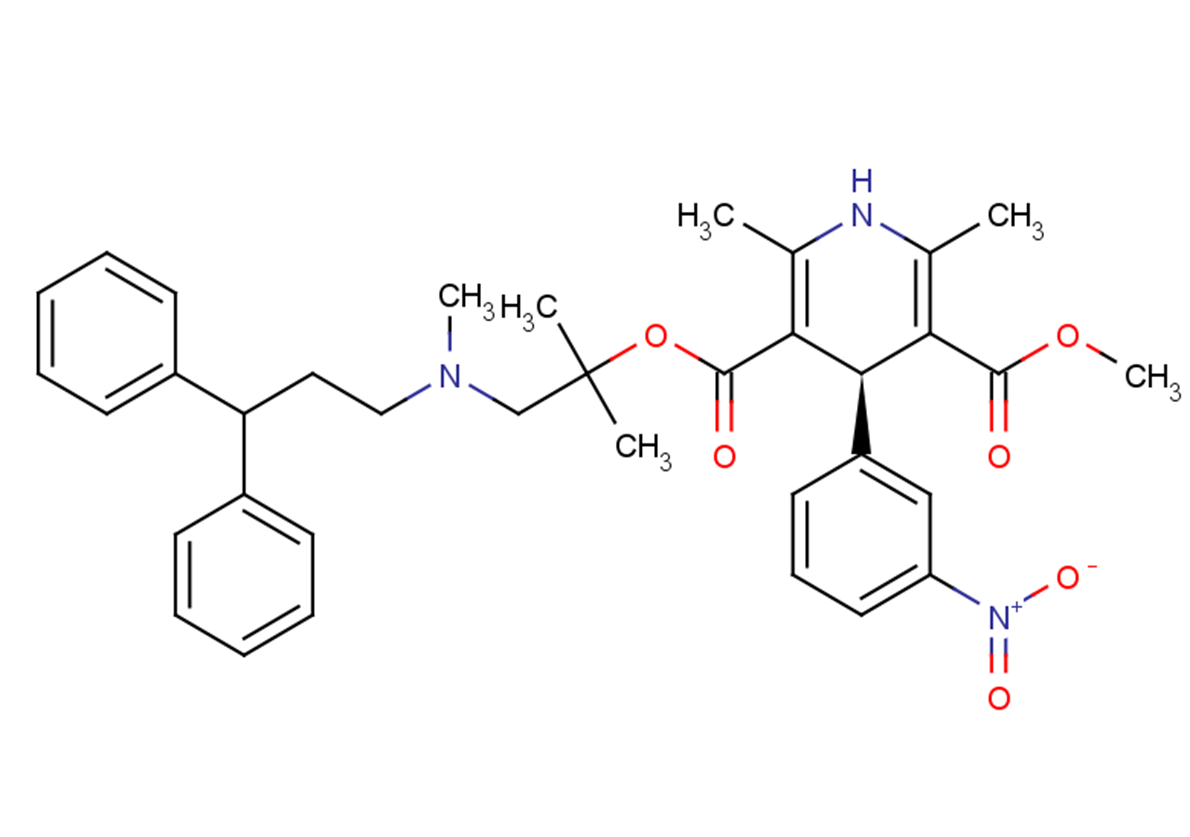 Lercanidipine. (R)- Structure