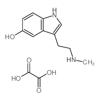 5-hydroxy-N-methyl Tryptamine (oxalate) Structure