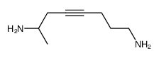 1,7-diaminooct-3-yne Structure