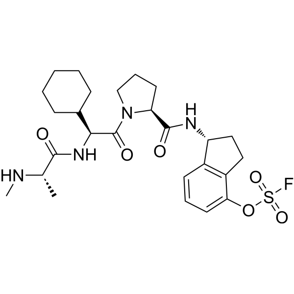 Anticancer agent 127结构式