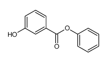 phenyl 3-hydroxybenzoate structure