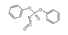 diphenyl phosphoroisocyanatidate Structure