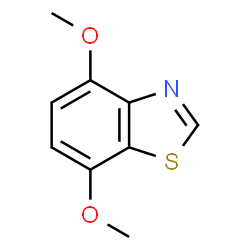 Benzothiazole, 4,7-dimethoxy- (9CI) Structure