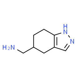 2H-Indazole-5-methanamine,4,5,6,7-tetrahydro- structure