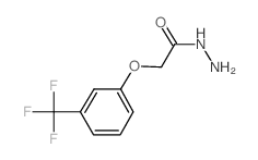 2-[3-(三氟甲基)苯氧基]乙酰肼结构式