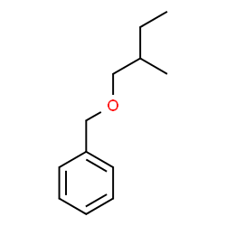 (+)-[(2-methylbutoxy)methyl]benzene Structure