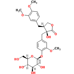 络石苷结构式