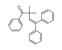 2,2-dimethyl-1,4,4-triphenylbut-3-en-1-one Structure