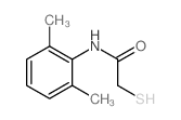 Acetamide,N-(2,6-dimethylphenyl)-2-mercapto- structure