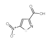 5-NITROISOTHIAZOLE-3-CARBOXYLIC ACID Structure