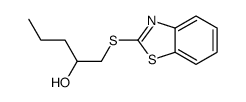 2-hydroxypentylthiobenzothiazole结构式