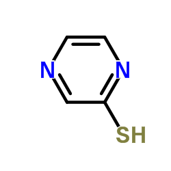 2-pyrazinethiol Structure