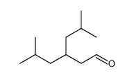 5-methyl-3-(2-methylpropyl)hexanal Structure