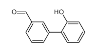 3-(2-hydroxyphenyl)benzaldehyde结构式