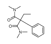 2-ethyl-N,N,N',N'-tetramethyl-2-phenylpropanediamide Structure