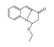 3-Ethoxy-2,3-dihydro-1H-pyrrolo[1,2-a]indol-1-one结构式