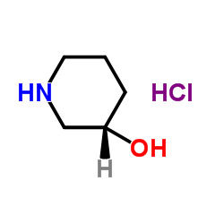 (S)-3-Hydroxypiperidine hydrochloride Structure