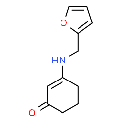 3-[(2-Furylmethyl)amino]cyclohex-2-en-1-one Structure