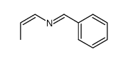 cis-N-Benzyliden-1-propenylamin结构式