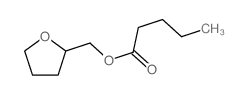 Pentanoic acid,(tetrahydro-2-furanyl)methyl ester Structure